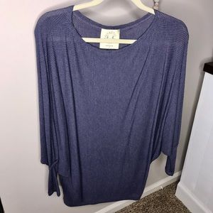 Navy oversized sweater